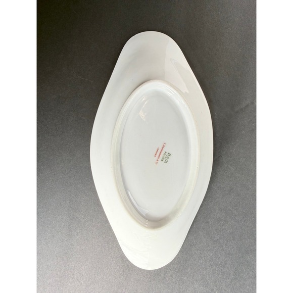 B & Co France (L.Bernardaud & Co Limoges) 9.5" Relish Dish - Pattern: BER130 - Picture 3 of 9